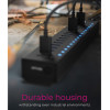 Icy Box 17-Port Usb 3.2 Hub Black - (IB-HUB1717-U3)