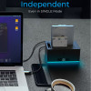 Icy Box Rgb Usb 3.2 Docking And Clone Station For 2x2.5'/3.5' HDD/Ssd Black - (IB-127CL-U3)