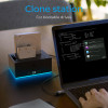 Icy Box Rgb Usb 3.2 Docking And Clone Station For 2x2.5'/3.5' HDD/Ssd Black - (IB-127CL-U3)