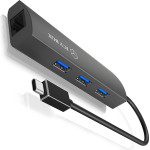 Icy Box TYPE-C 3-Port Hub With GIGABIT-Lan Port - (IB-HUB1406-C)