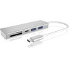 Icy Box TYPE-C 3-Port Usb 3.2 Hub And Multi Card Reader Silver - (IB-HUB1413-CR)