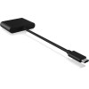 Icy Box TYPE-C 3.2 Multi Card Reader Black - (IB-CR301-C3)