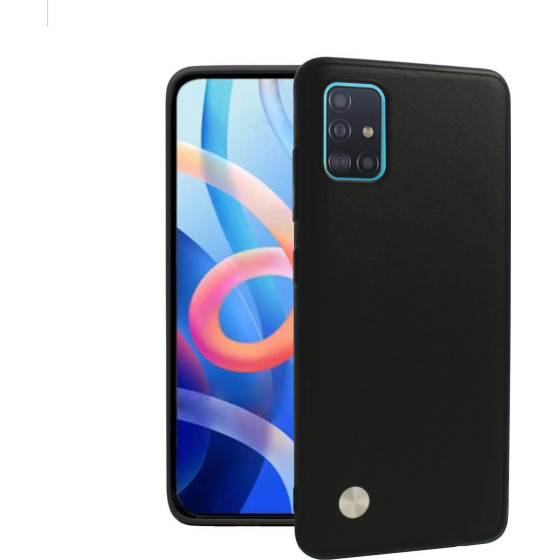 Bodycell Vegan Cover Samsung A51 Black - (FC-00141)