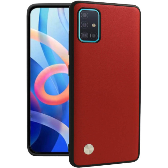 Bodycell Vegan Cover Samsung A51 Red - (FC-00144)