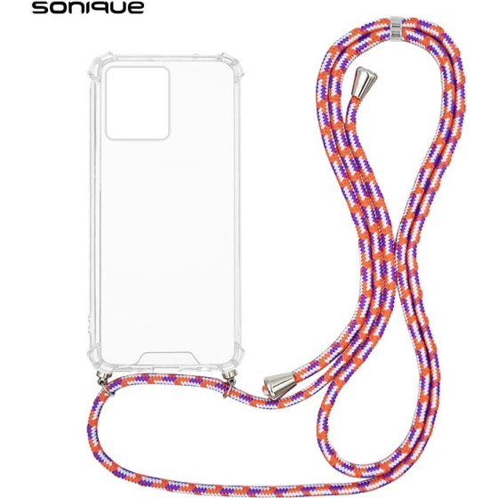 Sonique ���� ��������� �� ������� Armor Clear Motorola Moto G84 5G Rainbow �������
