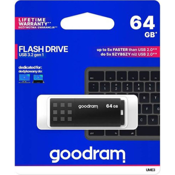 GoodRAM Flash Pen Usb 3.2 64GB Ume ����� - (935774)