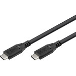 Goobay ������� USB-C USB4, 100W, 20Gbps, 4K/60Hz, 2m, ����� - (74197)
