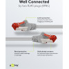Goobay ������� ������� Cat 6 S/FTP, copper, 250MHz, 0.15m, ���� - (92455)