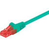 Goobay ������� ������� Cat 6 U/UTP, CCA, 250MHz, 0.25m, ������� - (95251)