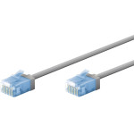 Goobay ������� ������� Cat 6A U/UTP, slim, copper, 500MHz, 0.25m, ���� - (74220)
