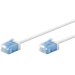 Goobay ������� ������� Cat 6A U/UTP, slim, copper, 500MHz, 0.5m, ����� - (74285)
