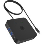 Icy Box 12 In 1 TYPE-C Dock With Pd Up To 100W Black - (IB-DK4090-C)