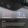 Icy Box 12 In 1 TYPE-C Dock With Pd Up To 100W Black - (IB-DK4090-C)