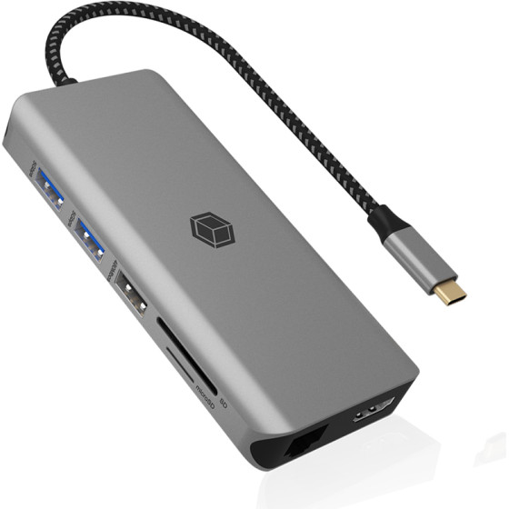 Icy Box 12 In 1 TYPE-C Notebook Docking Station PD100W - (IB-DK4061-CPD)