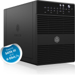Icy Box Raid Enclosure Usb 3.2 & Esata Host For 4xHdd With Fan - (IB-RD3640SU3)