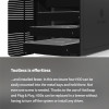 Icy Box Raid Enclosure Usb 3.2 & Esata Host For 4xHdd With Fan - (IB-RD3640SU3)