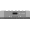 Icy Box TYPE-C USB4 GEN3x2 M.2 Nvme Ssd Enclosure M-Key Silver - (IB-1919M-C42)