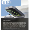 Icy Box TYPE-C USB4 GEN3x2 M.2 Nvme Ssd Enclosure M-Key Silver - (IB-1919M-C42)