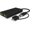 Icy Box Usb & TYPE-C To Dual Hdmi Splitter - (IB-SPL1029AC)