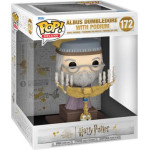 Funko Pop! Movies: Harry Potter - Albus Dumbledore with Podium #172 Deluxe - (60027)