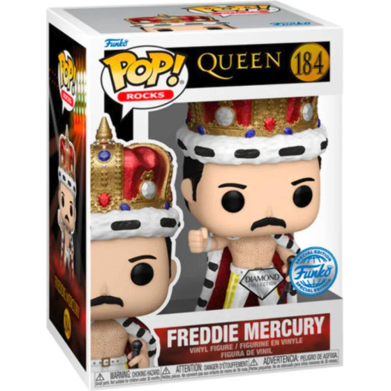 Funko Pop! Rocks: Queen - Freddie Mercury #184 Special Edition Exclusive - (63700)