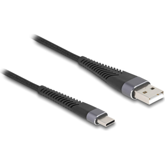 DeLock ������� Usb �� USB-C 60W, 480Mbps, 2m, ����� - (81122)