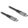DeLock ������� USB-C 240W, 40 Gbps, 8K, 1m, E-Marker, ����� - (81191)