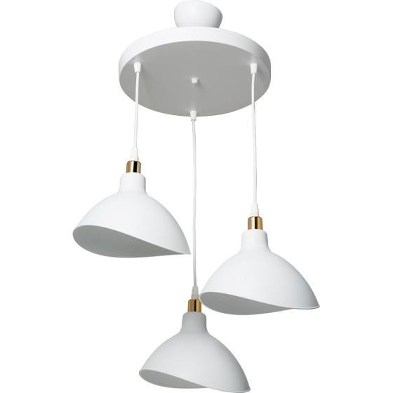 GloboStar Rive �������� �������� ��������� ������� ������� 3 x E27 IP20 ����� �� ����� �������� - �45 x �45 x �80cm - (203-0142)