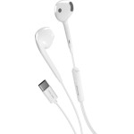 SBS Music Hero Handsfree Stereo Earset Type C Connector Tubb White - (MHEARSETTYCW)
