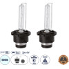 GloboStar D2S/D2C ������ ����������� & ������������ Xenon Super Vision High Brightness +60% Hid 35W 3200lm IP20 ����� ����� 6000K- ��� 2 �������� - (84032)