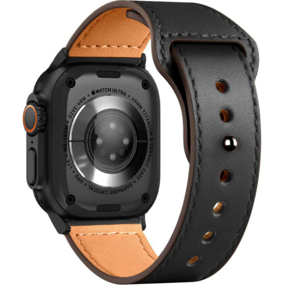 Tech-Protect Replacment Band Naturafit For Apple Watch 4/5/6/7/8/9/SE/ULTRA1/2 (42/44/45/49 MM) Bl - (TPRSNAW6B)
