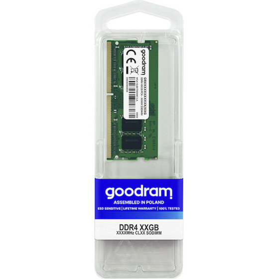 GoodRAM DDR4 1024Mx8 Sodimm 3200MHz CL22 8GB - (GR3200S464L22S/8G)