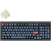 Keychron V5 Max QMK/Via Wireless BT/2,4/Wired Custom Mechanical Keyboard Banana Sw. 96% Us - (V5M-D4)