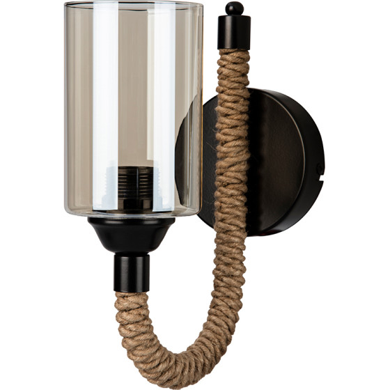 GloboStar Rift Vintage ��������� ��������� ������ ������ �������� 1 x E27 IP20 ����� ������� �� ���� ������ �� ���� ����� - �22.5 x �22.5 x �28.5cm - (203-0002)