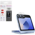 Volte-Tel Tempered Glass Samsung Z Flip 6 5G F741 6.7'' 9H 0.25mm 3D Curved For Camera TRANSPARENT