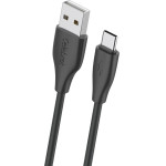 Celebrat ������� USB-C �� Usb CB-31A, 15W, 480Mbps, 1m, ����� - (CB-31A-C-BK)