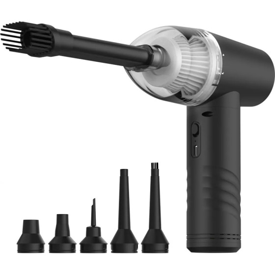 Kinzir 2 �� 1 �������� ������ & Air Duster VC43, 70W, 6000mAh, ����� - (KNZ-VC43)