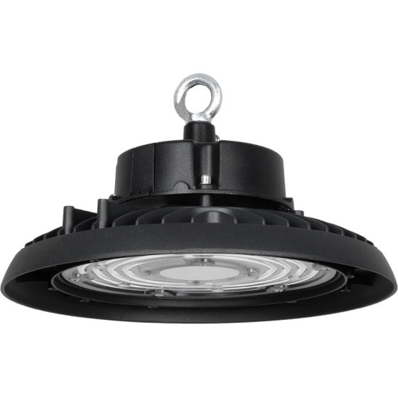 GloboStar Industry Led Ufo High Bay Series150W 275*Sanan Opto Chip 150lm/W 22500lm CRI =80Ra SDCM 5 90� 85-265VAc 50/60Hz IP65 5 Years Warranty 5000K Tuv Sud Certified Driver - ����� - �26.5 x �26.5 x �15cm - (61501)