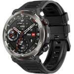 BlackView MULTI-Function Smartwatch With Flash Light And Gr Menu Black - (W50PRO-B)