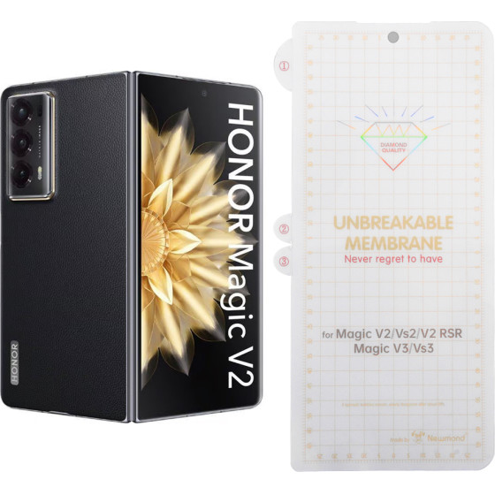 Volte-Tel Pet Soft Film Unbreakable Membrane Foldable Honor Magic V2 5G 7.92'' 0.20mm Front OUTSIDE