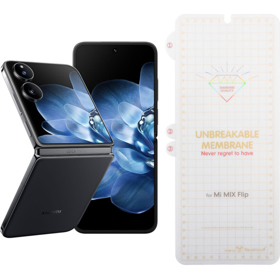 Volte-Tel Pet Soft Film Unbreakable Membrane Foldable Xiaomi Mix Flip 5G 6.86'' 0.20mm INSIDE