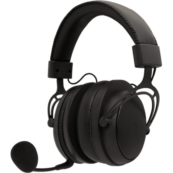 White Shark Triple Mode WIRELESS/BT/3.5MM Gaming Headphone WGH-2443 Black - (GORILLA-PRO-BLK)