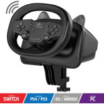 Spirit Of Gamer Sog Gaming Race Wheel Air Dark Switch Pc PS3 PS4 Black - (SOG-RWPABK)