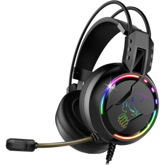Spirit Of Gamer Sog Pro Stereo Headphones Mic Jack 3.5mm Pc / PS4 / PS5 / Xbox One / Nintendo Switch Black - (MIC-PH7)