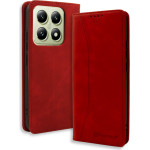 Bodycell Book Case Pu Leather Xiaomi 14T 5G Red - (BB-00179)