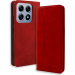 Bodycell Book Case Pu Leather Xiaomi 14T Pro 5G Red - (BB-00182)