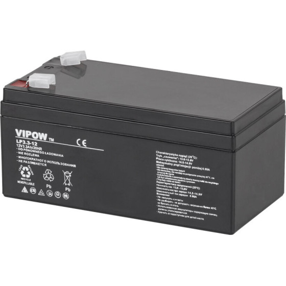 Vipow �������� �������� Gel 12V 3,3Ah - (BAT0219)