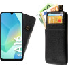 Idol 1991 ���� Samsung A16 4G A165/A16 5G A166 6.7'' ANTI-Rfid Leather Smart Wallet Camera Guard BLACK
