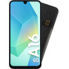 Idol 1991 ���� Samsung A16 4G A165/A16 5G A166 6.7'' ANTI-Rfid Leather Smart Wallet Camera Guard BLACK