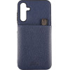 Idol 1991 ���� Samsung A16 4G A165/A16 5G A166 6.7'' ANTI-Rfid Leather Smart Wallet Camera Guard BLUE